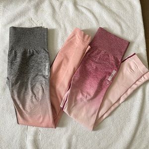 Bundles or Single Pair! Gymshark ombré leggings